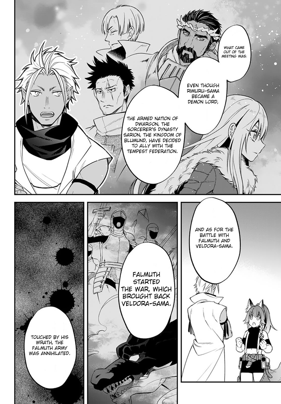 Tensei shitara Slime datta Ken Ibun: Makoku Gurashi no Trinity Chap 31 - Next Chap 32