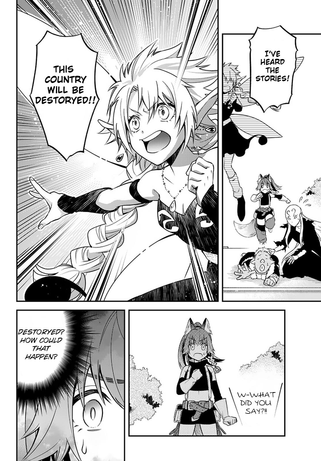 Tensei shitara Slime datta Ken Ibun: Makoku Gurashi no Trinity Chap 31 - Next Chap 32