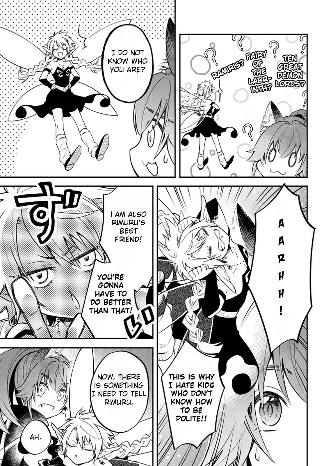 Tensei shitara Slime datta Ken Ibun: Makoku Gurashi no Trinity Chap 31 - Next Chap 32