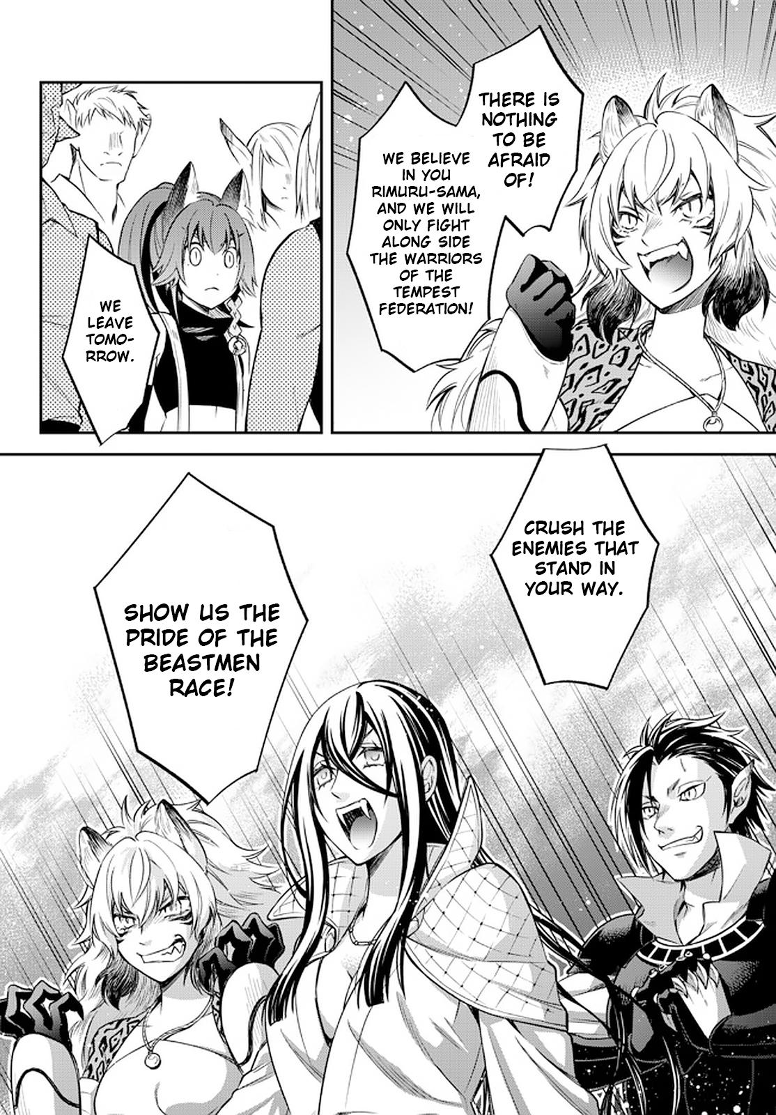 Tensei shitara Slime datta Ken Ibun: Makoku Gurashi no Trinity Chap 32 - Next Chap 33