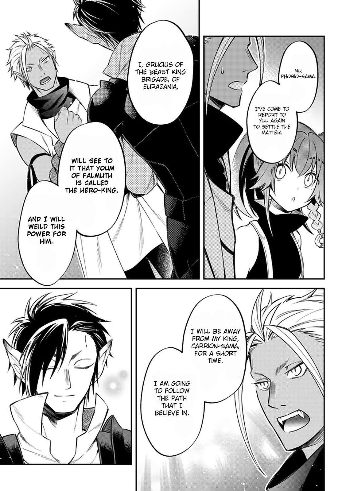 Tensei shitara Slime datta Ken Ibun: Makoku Gurashi no Trinity Chap 32 - Next Chap 33