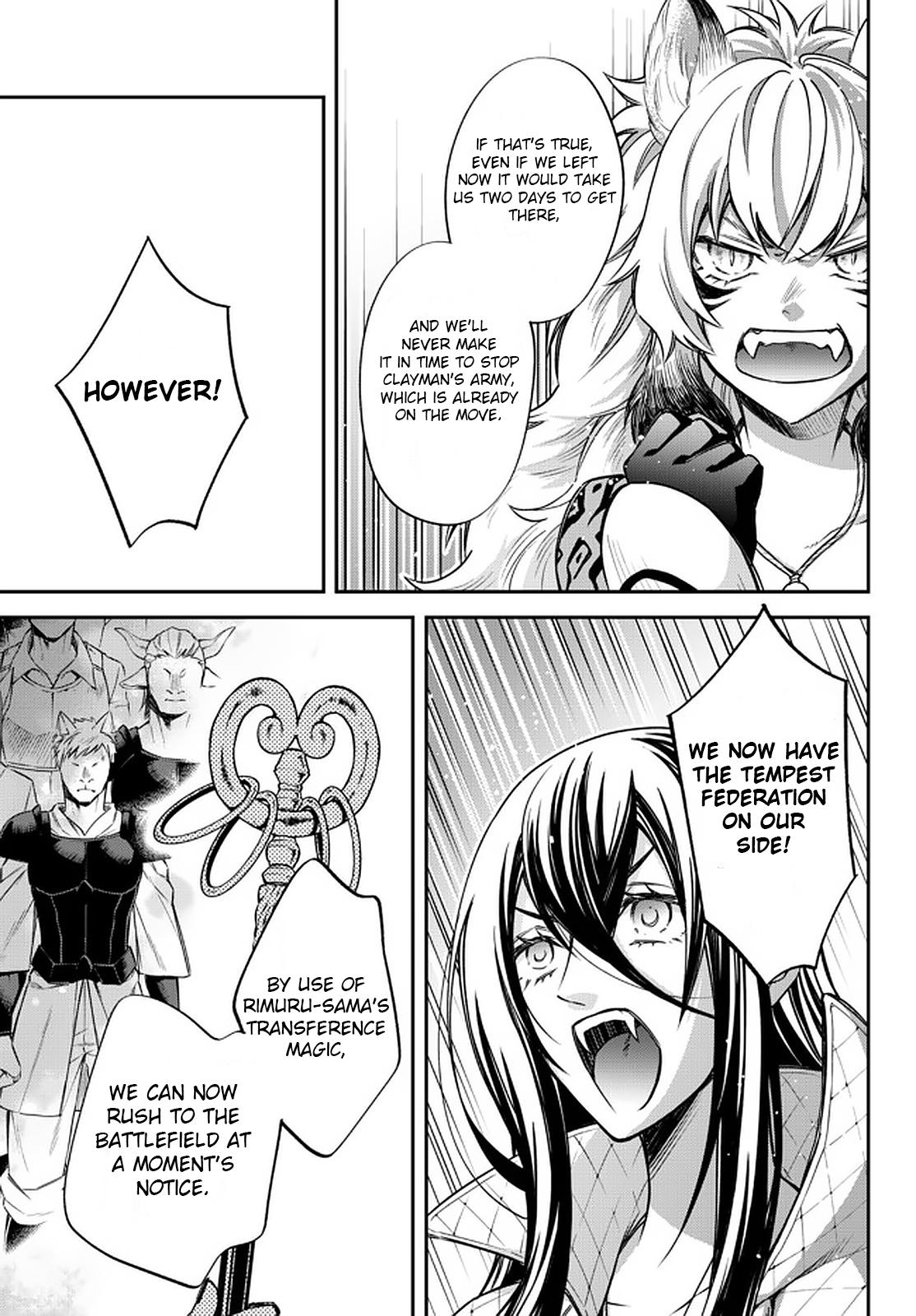 Tensei shitara Slime datta Ken Ibun: Makoku Gurashi no Trinity Chap 32 - Next Chap 33