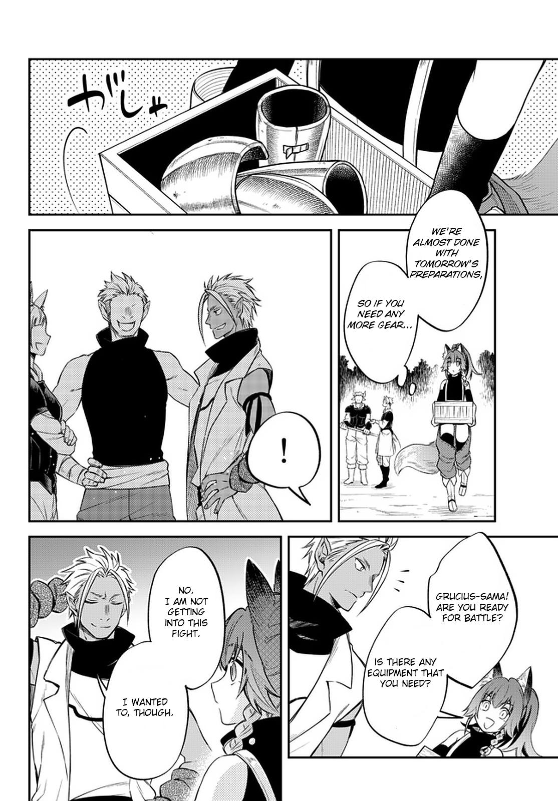 Tensei shitara Slime datta Ken Ibun: Makoku Gurashi no Trinity Chap 32 - Next Chap 33