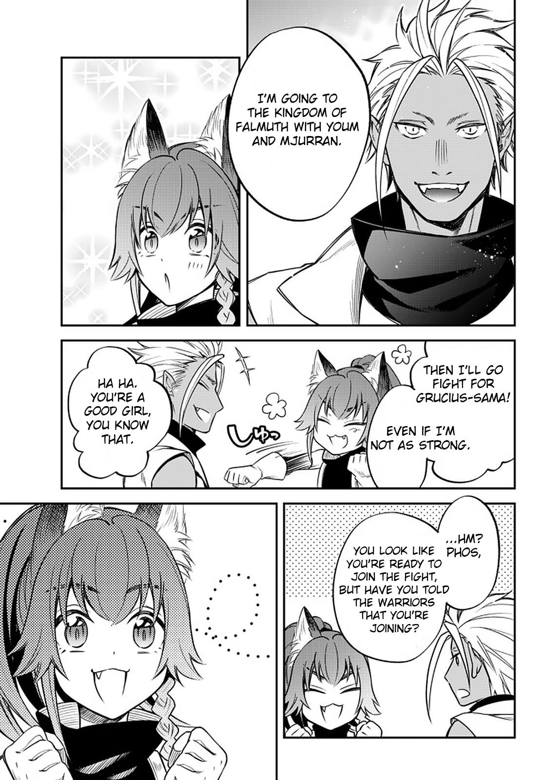 Tensei shitara Slime datta Ken Ibun: Makoku Gurashi no Trinity Chap 32 - Next Chap 33