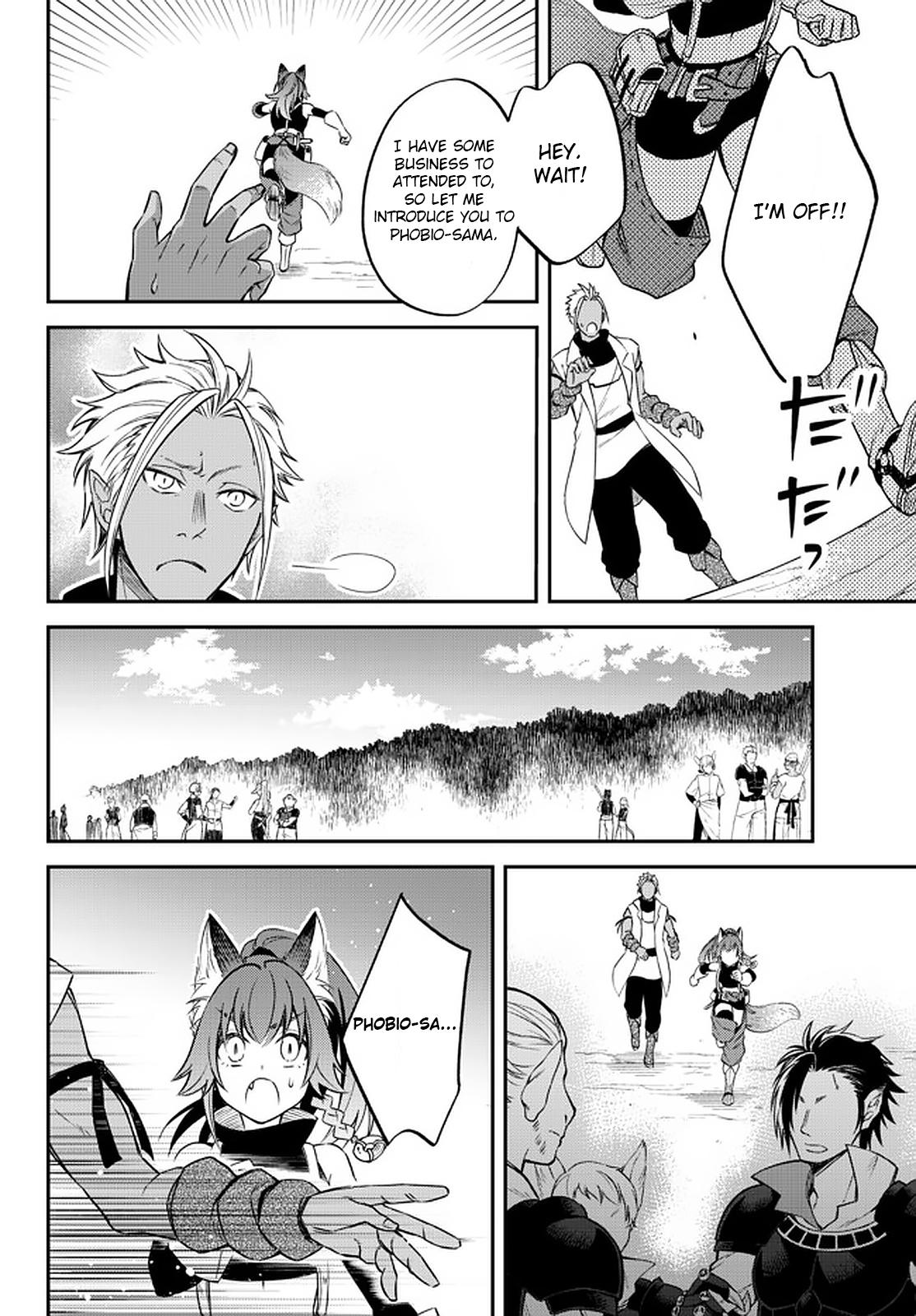 Tensei shitara Slime datta Ken Ibun: Makoku Gurashi no Trinity Chap 32 - Next Chap 33