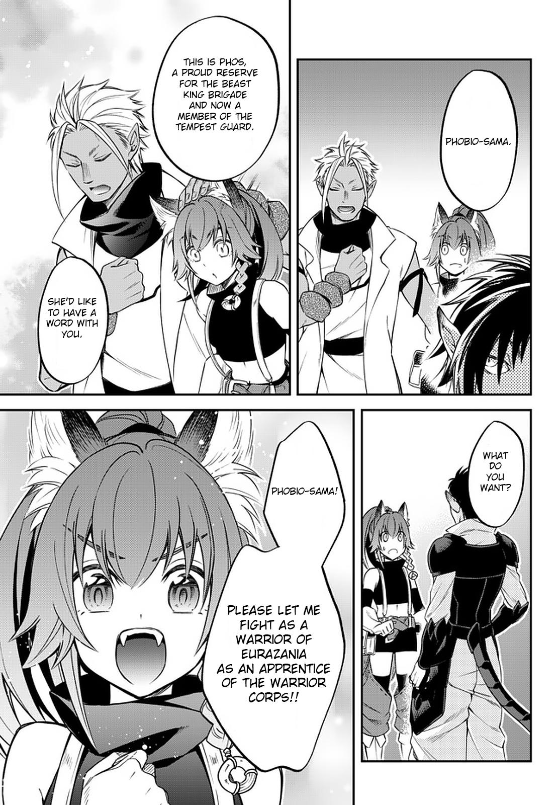 Tensei shitara Slime datta Ken Ibun: Makoku Gurashi no Trinity Chap 32 - Next Chap 33