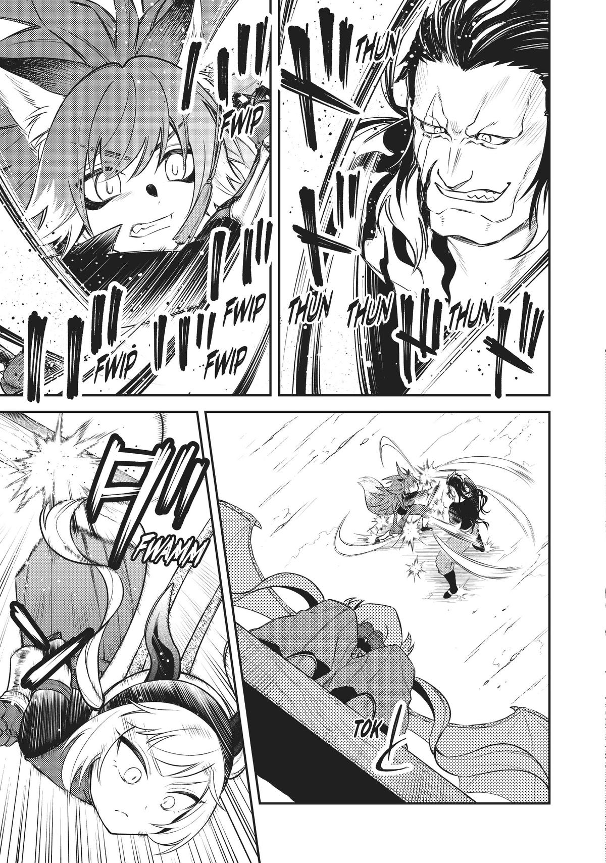 Tensei shitara Slime datta Ken Ibun: Makoku Gurashi no Trinity Chap 33 - Next Chap 34