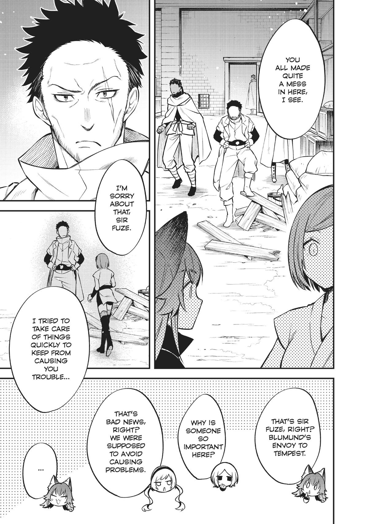 Tensei shitara Slime datta Ken Ibun: Makoku Gurashi no Trinity Chap 33 - Next Chap 34