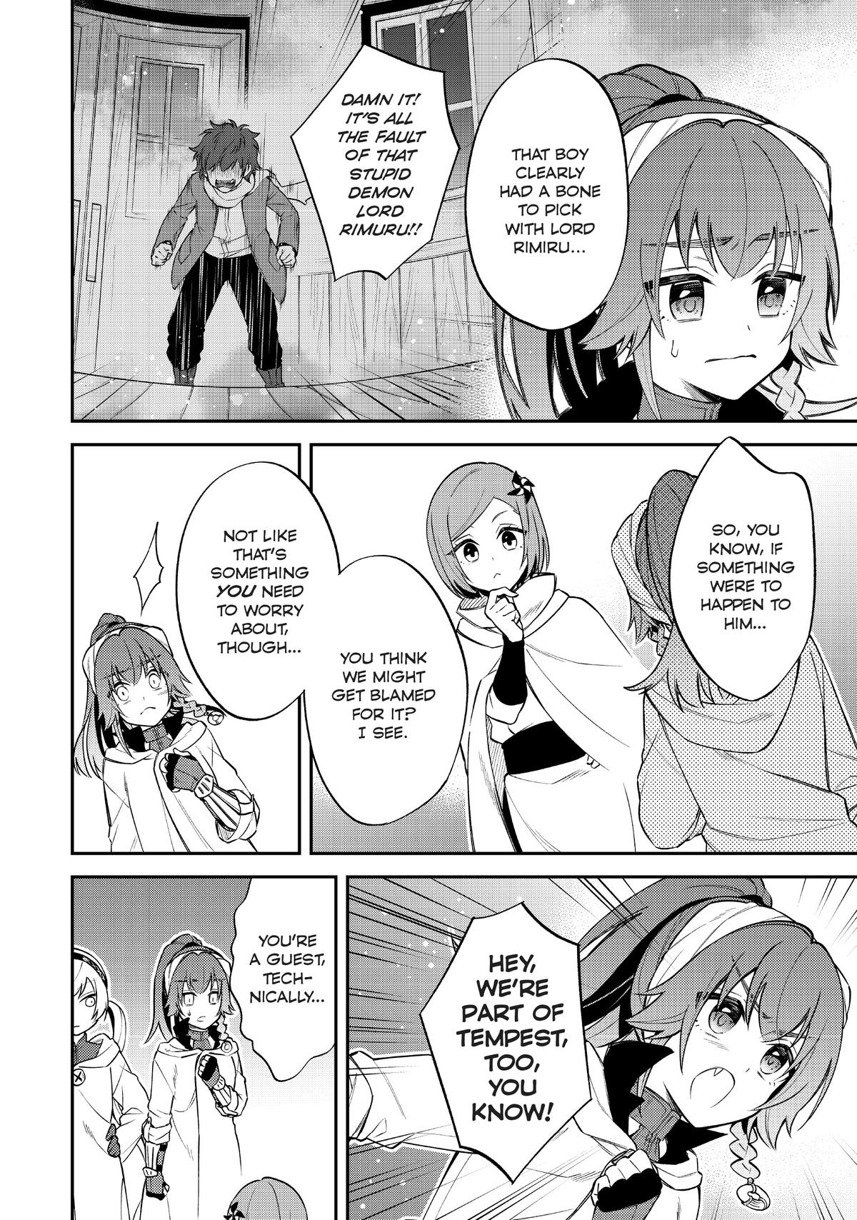 Tensei shitara Slime datta Ken Ibun: Makoku Gurashi no Trinity Chap 33 - Next Chap 34