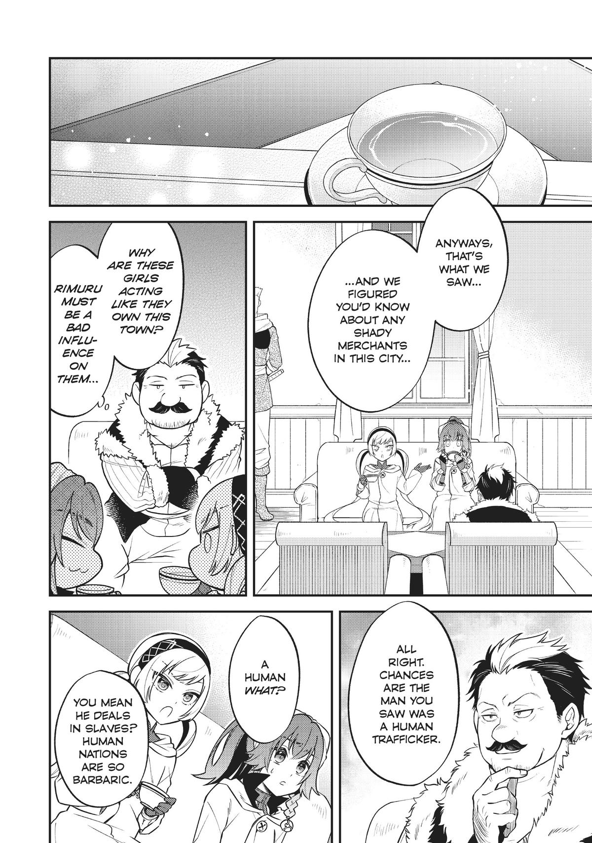 Tensei shitara Slime datta Ken Ibun: Makoku Gurashi no Trinity Chap 33 - Next Chap 34