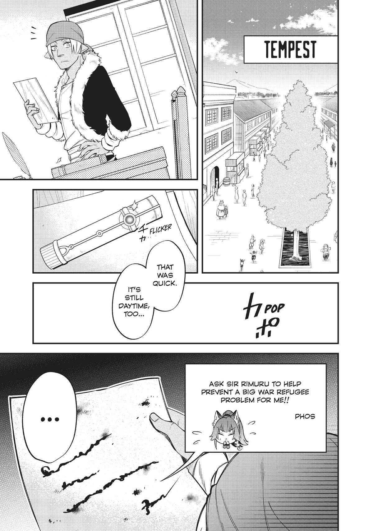 Tensei shitara Slime datta Ken Ibun: Makoku Gurashi no Trinity Chap 33 - Next Chap 34