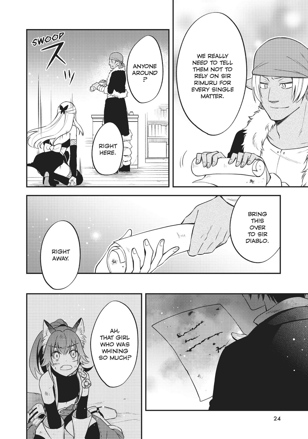 Tensei shitara Slime datta Ken Ibun: Makoku Gurashi no Trinity Chap 33 - Next Chap 34