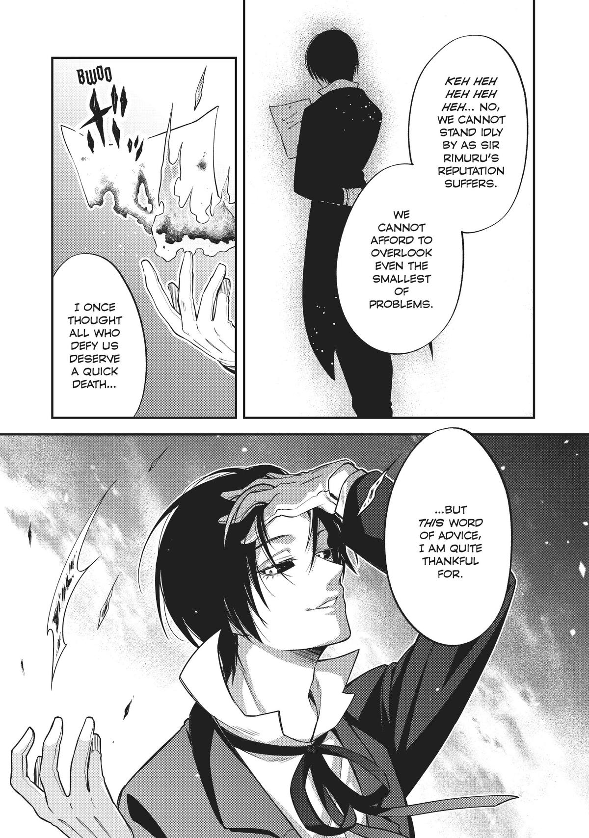 Tensei shitara Slime datta Ken Ibun: Makoku Gurashi no Trinity Chap 33 - Next Chap 34