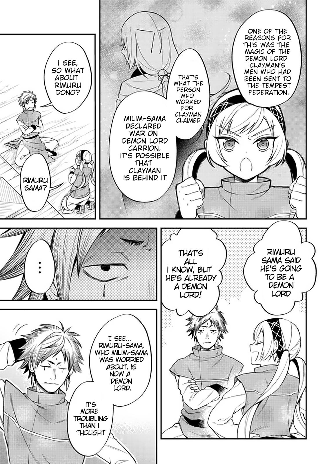 Tensei shitara Slime datta Ken Ibun: Makoku Gurashi no Trinity Chap 33.1 - Next Chap 34.1