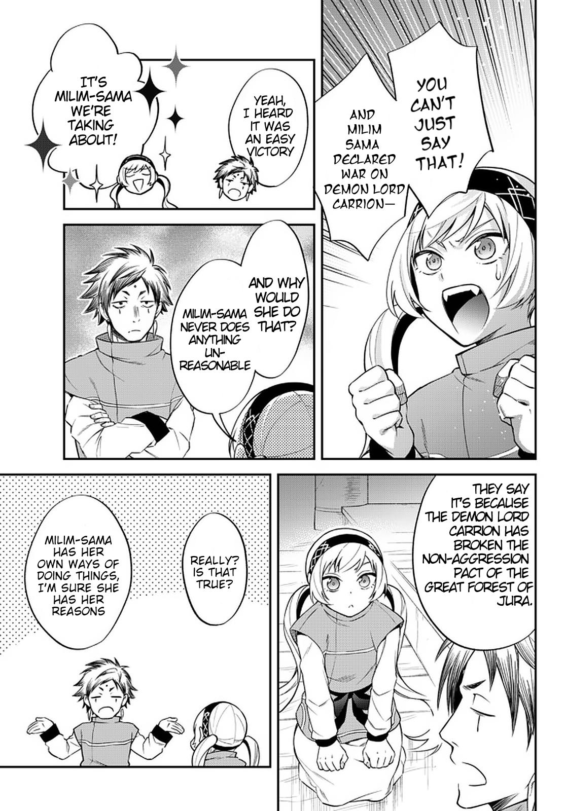 Tensei shitara Slime datta Ken Ibun: Makoku Gurashi no Trinity Chap 33.1 - Next Chap 34.1