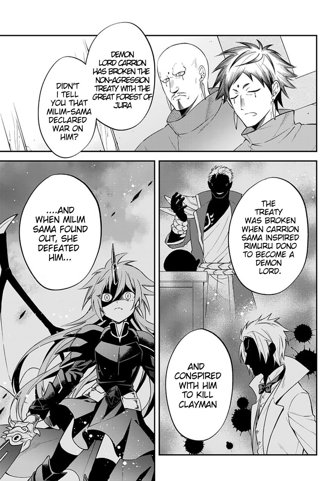 Tensei shitara Slime datta Ken Ibun: Makoku Gurashi no Trinity Chap 33.2 - Next Chap 34.2