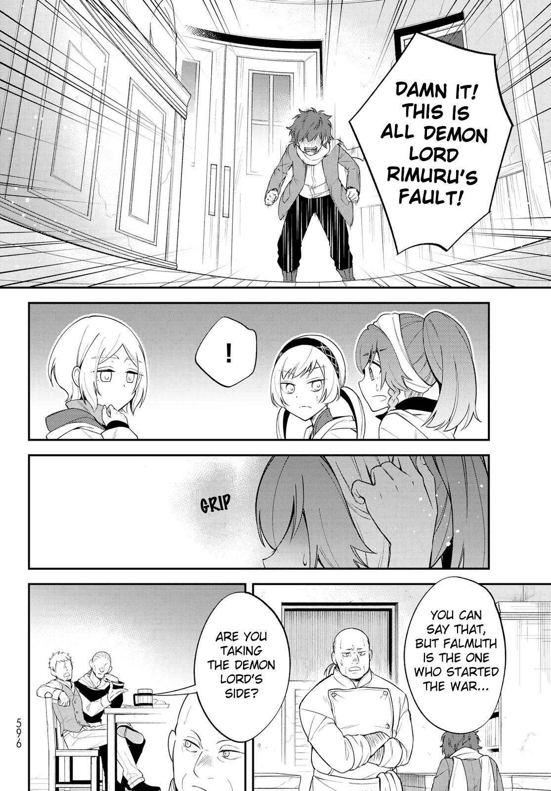 Tensei shitara Slime datta Ken Ibun: Makoku Gurashi no Trinity Chap 47 - Next Chap 48