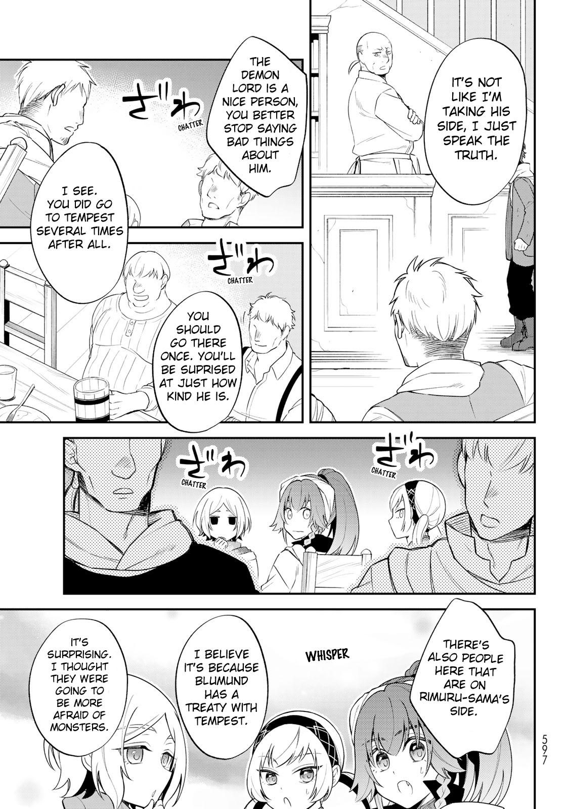 Tensei shitara Slime datta Ken Ibun: Makoku Gurashi no Trinity Chap 47 - Next Chap 48