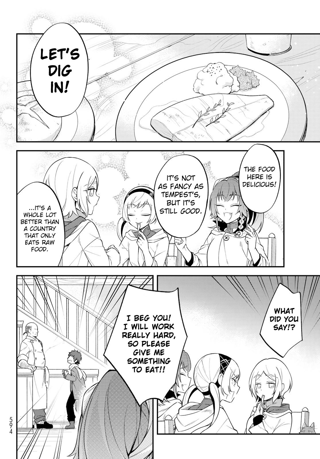 Tensei shitara Slime datta Ken Ibun: Makoku Gurashi no Trinity Chap 47 - Next Chap 48