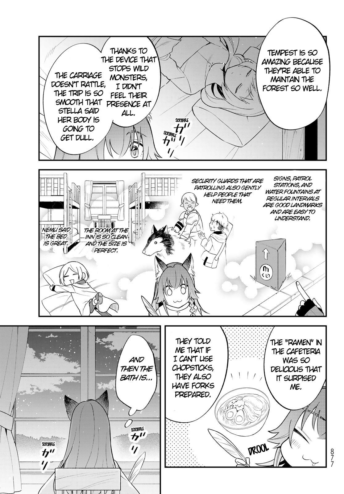 Tensei shitara Slime datta Ken Ibun: Makoku Gurashi no Trinity Chap 45 - Next Chap 46