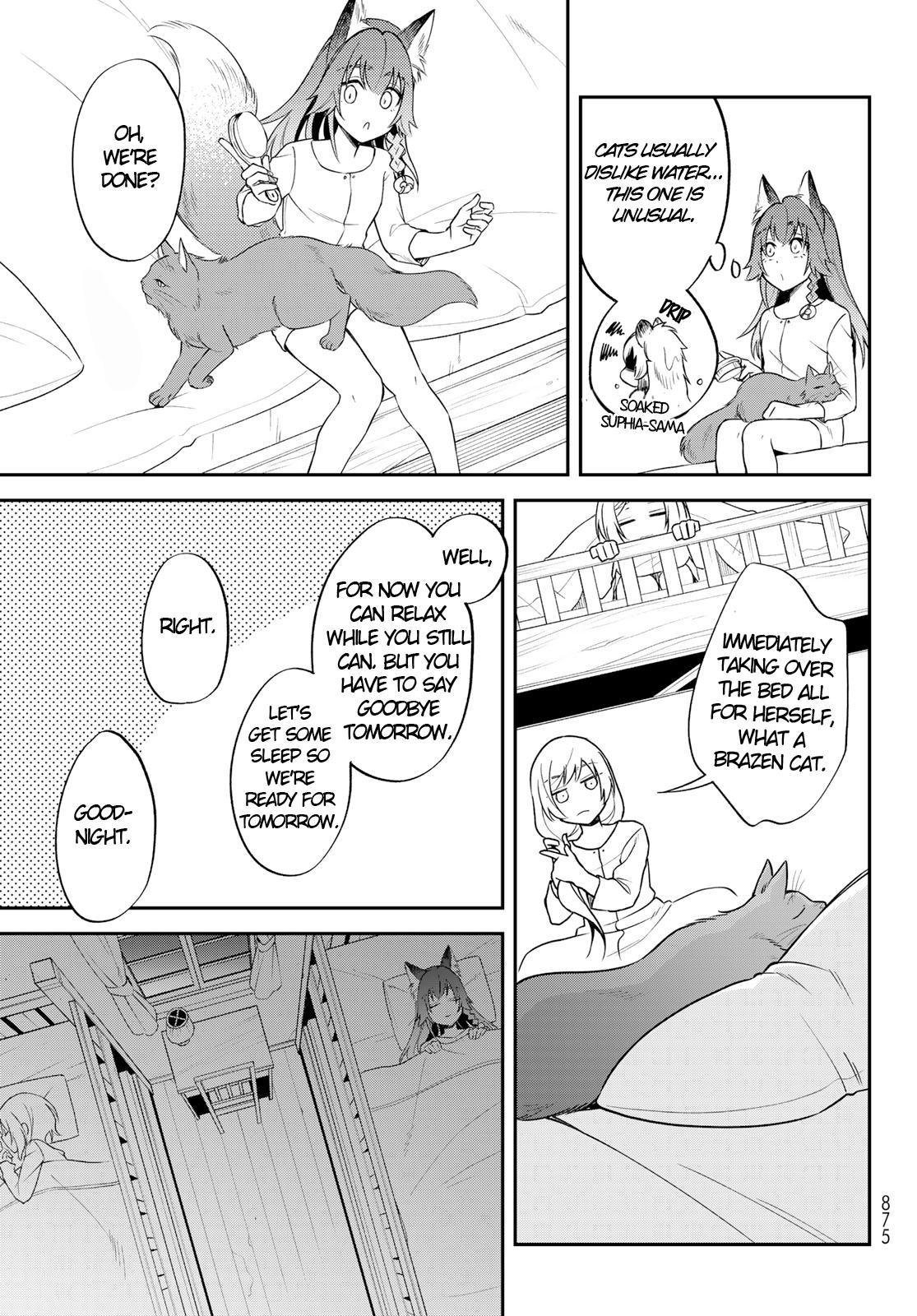Tensei shitara Slime datta Ken Ibun: Makoku Gurashi no Trinity Chap 45 - Next Chap 46