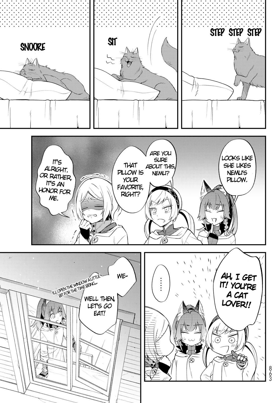 Tensei shitara Slime datta Ken Ibun: Makoku Gurashi no Trinity Chap 45 - Next Chap 46