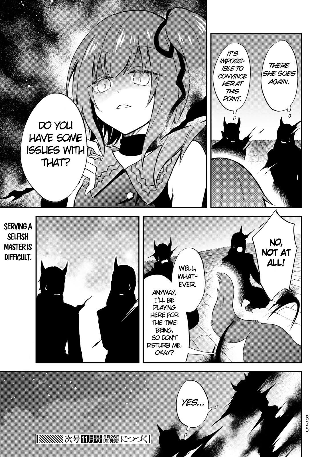 Tensei shitara Slime datta Ken Ibun: Makoku Gurashi no Trinity Chap 46 - Next Chap 47