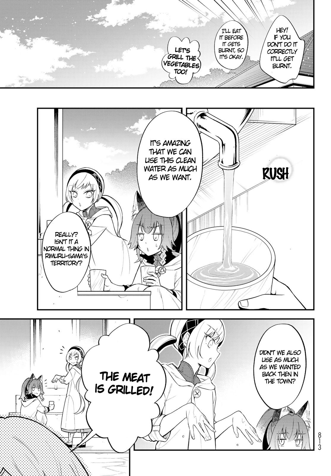 Tensei shitara Slime datta Ken Ibun: Makoku Gurashi no Trinity Chap 46 - Next Chap 47