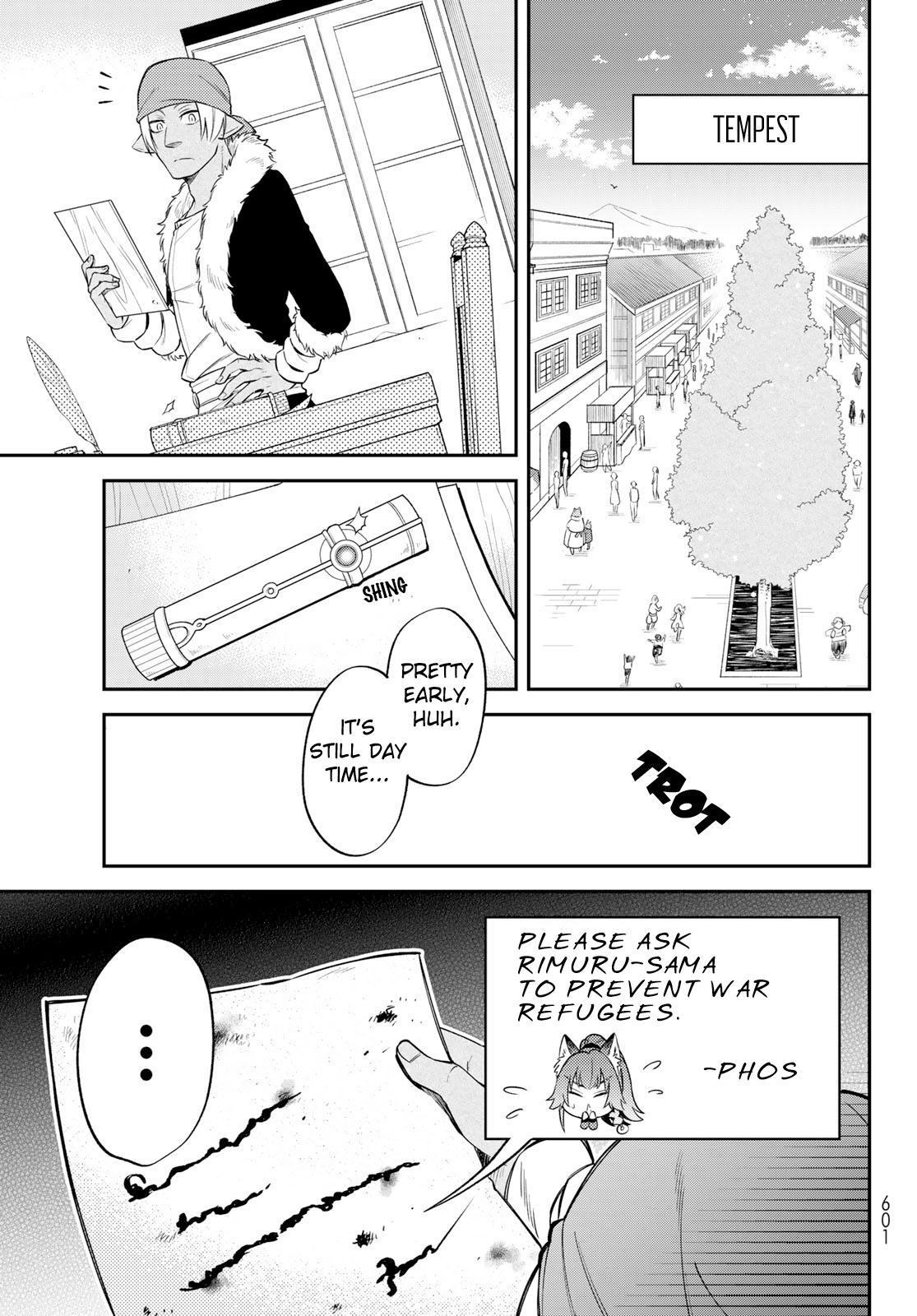 Tensei shitara Slime datta Ken Ibun: Makoku Gurashi no Trinity Chap 48 - Next Chap 49