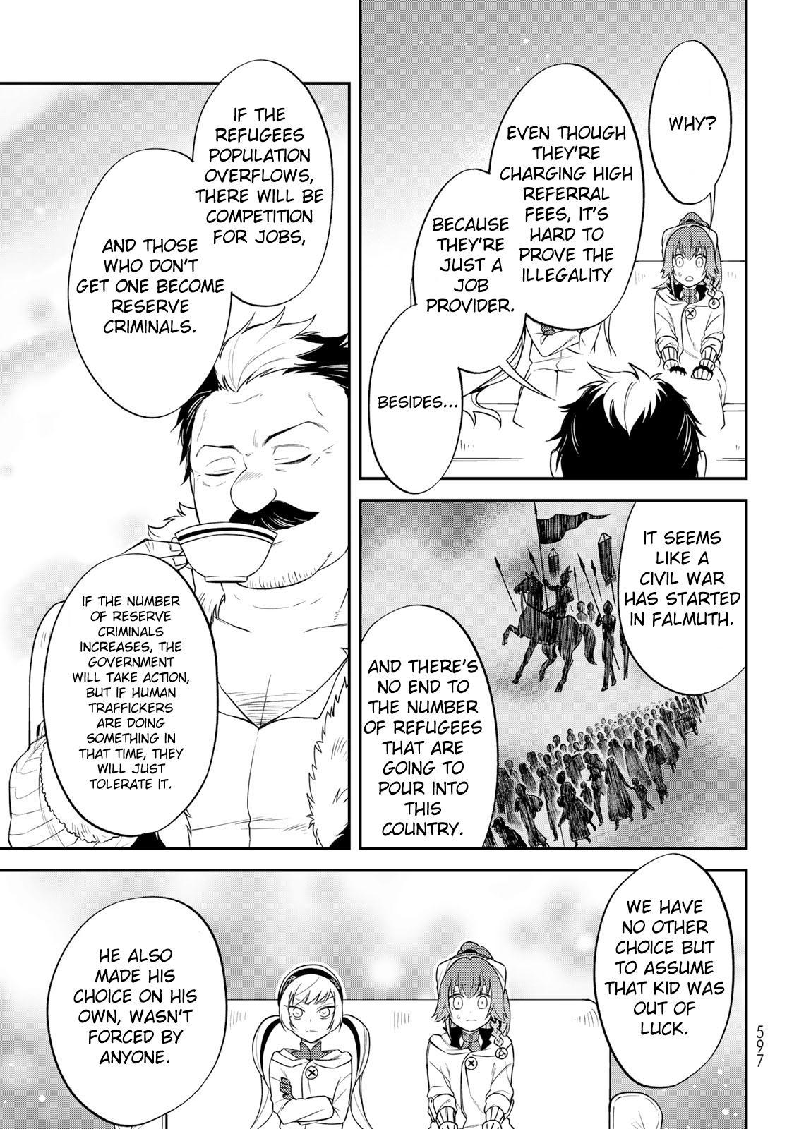 Tensei shitara Slime datta Ken Ibun: Makoku Gurashi no Trinity Chap 48 - Next Chap 49