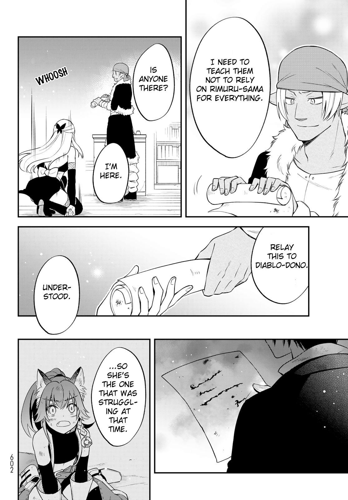 Tensei shitara Slime datta Ken Ibun: Makoku Gurashi no Trinity Chap 48 - Next Chap 49