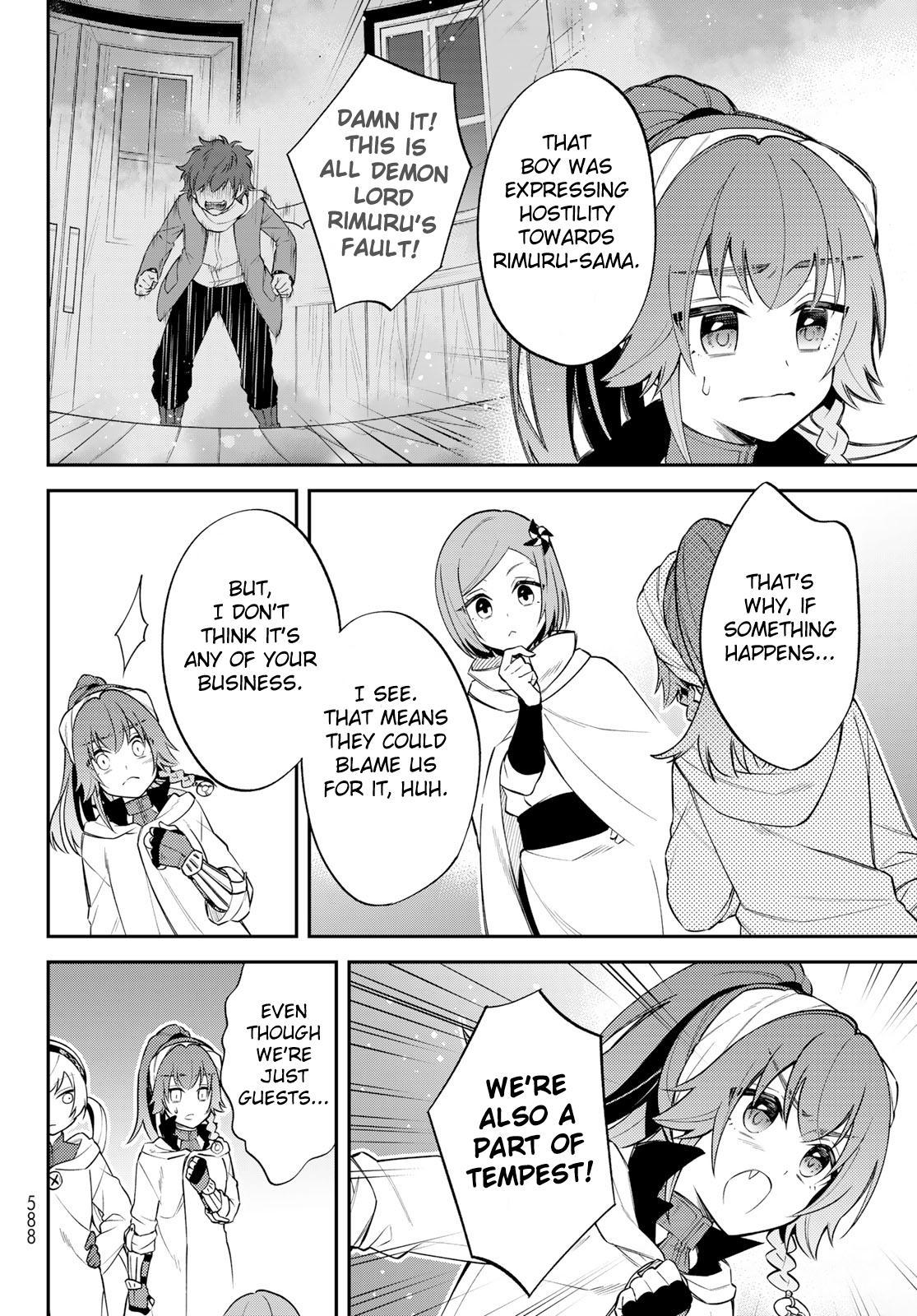 Tensei shitara Slime datta Ken Ibun: Makoku Gurashi no Trinity Chap 48 - Next Chap 49