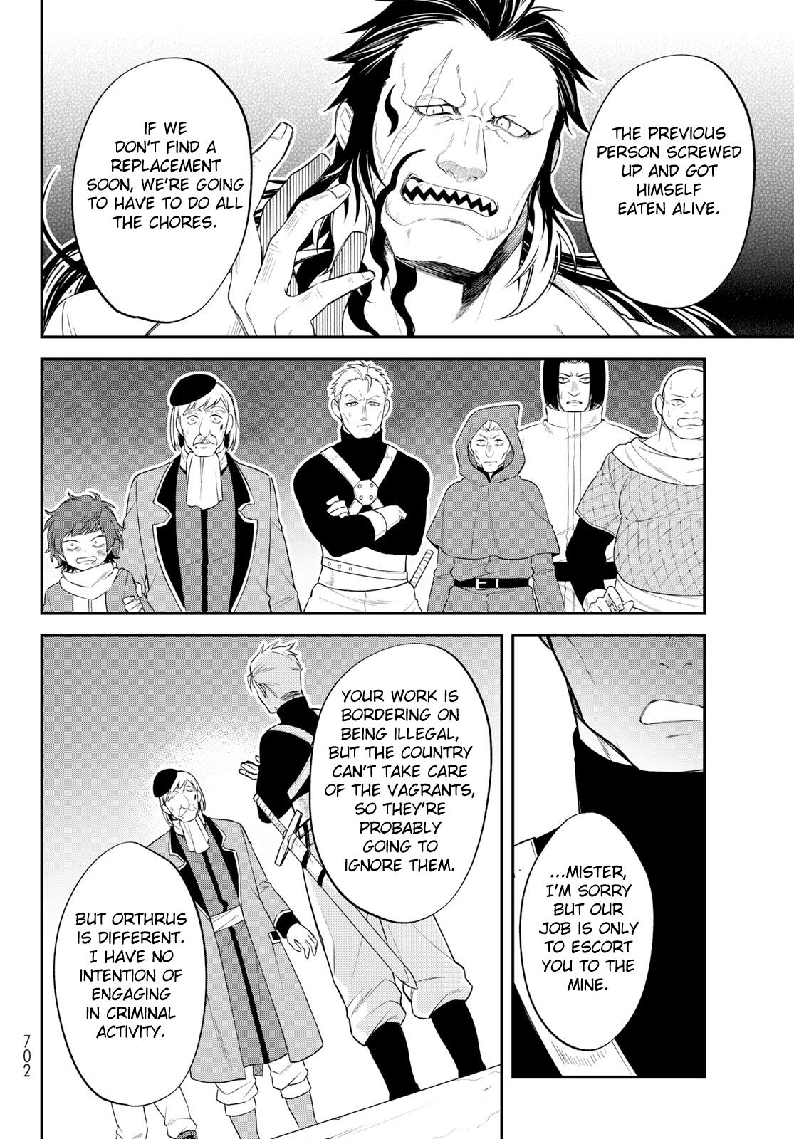 Tensei shitara Slime datta Ken Ibun: Makoku Gurashi no Trinity Chap 49 - Next Chap 50