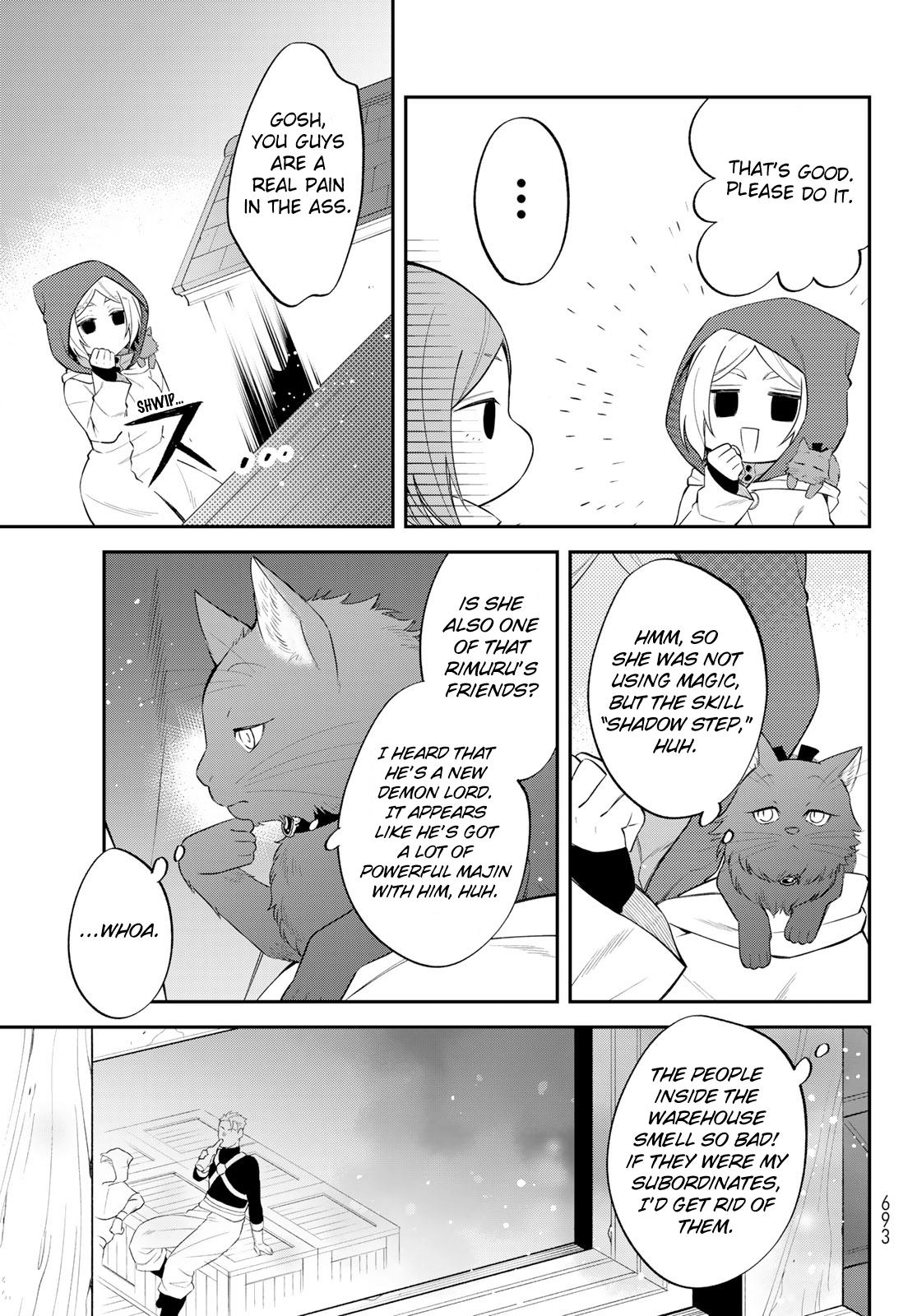 Tensei shitara Slime datta Ken Ibun: Makoku Gurashi no Trinity Chap 49 - Next Chap 50