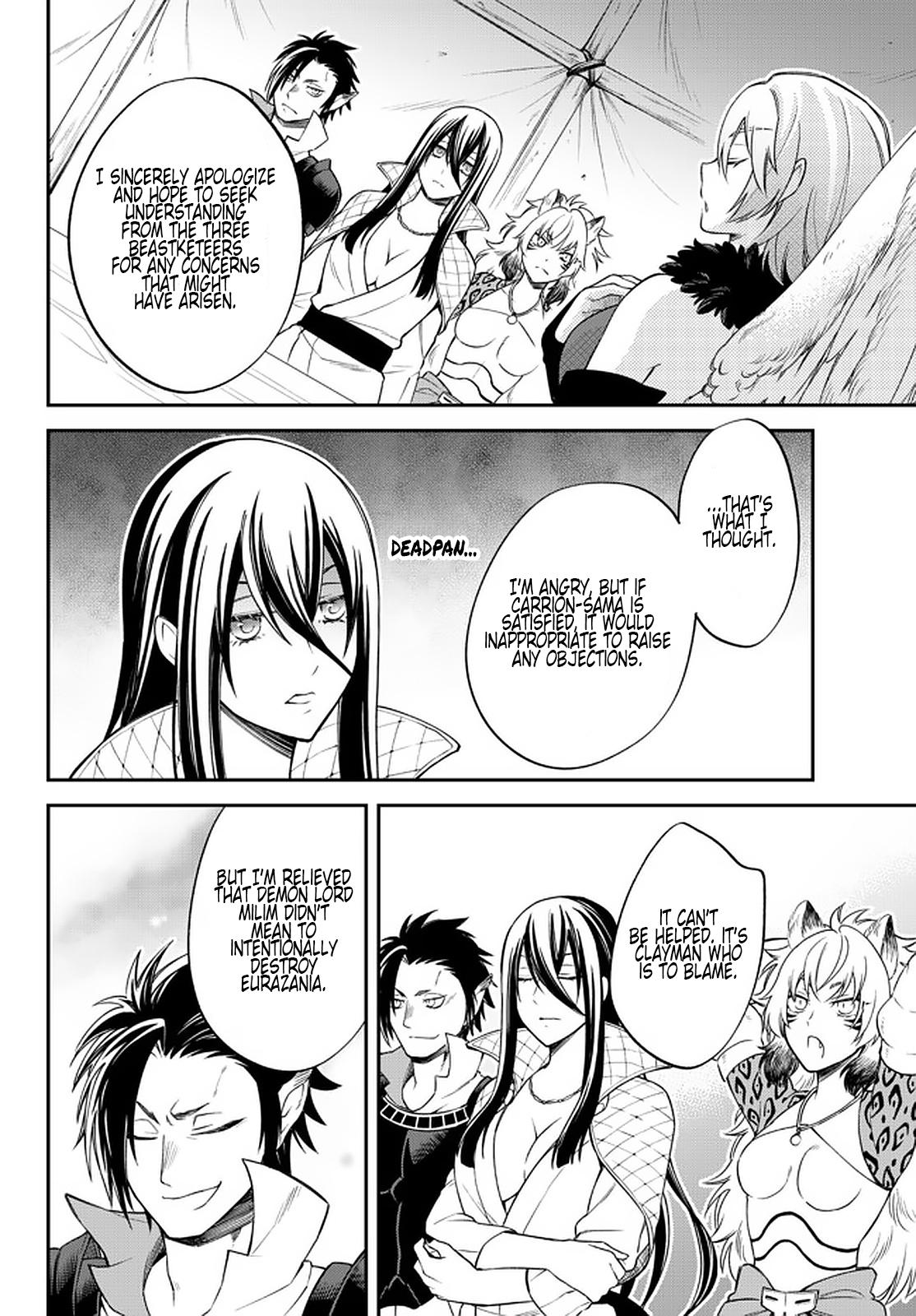 Tensei shitara Slime datta Ken Ibun: Makoku Gurashi no Trinity Chap 40 - Next Chap 41