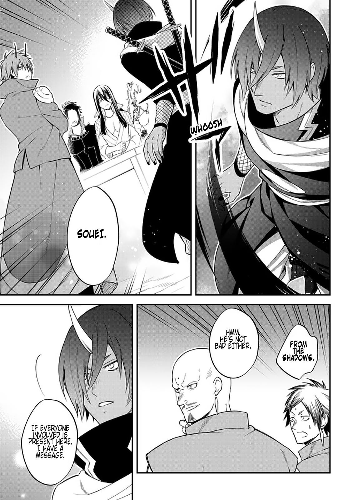 Tensei shitara Slime datta Ken Ibun: Makoku Gurashi no Trinity Chap 40 - Next Chap 41