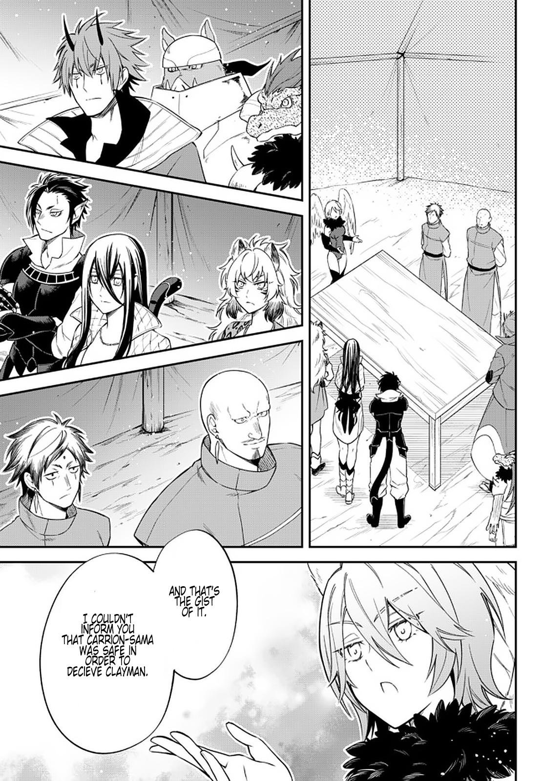 Tensei shitara Slime datta Ken Ibun: Makoku Gurashi no Trinity Chap 40 - Next Chap 41