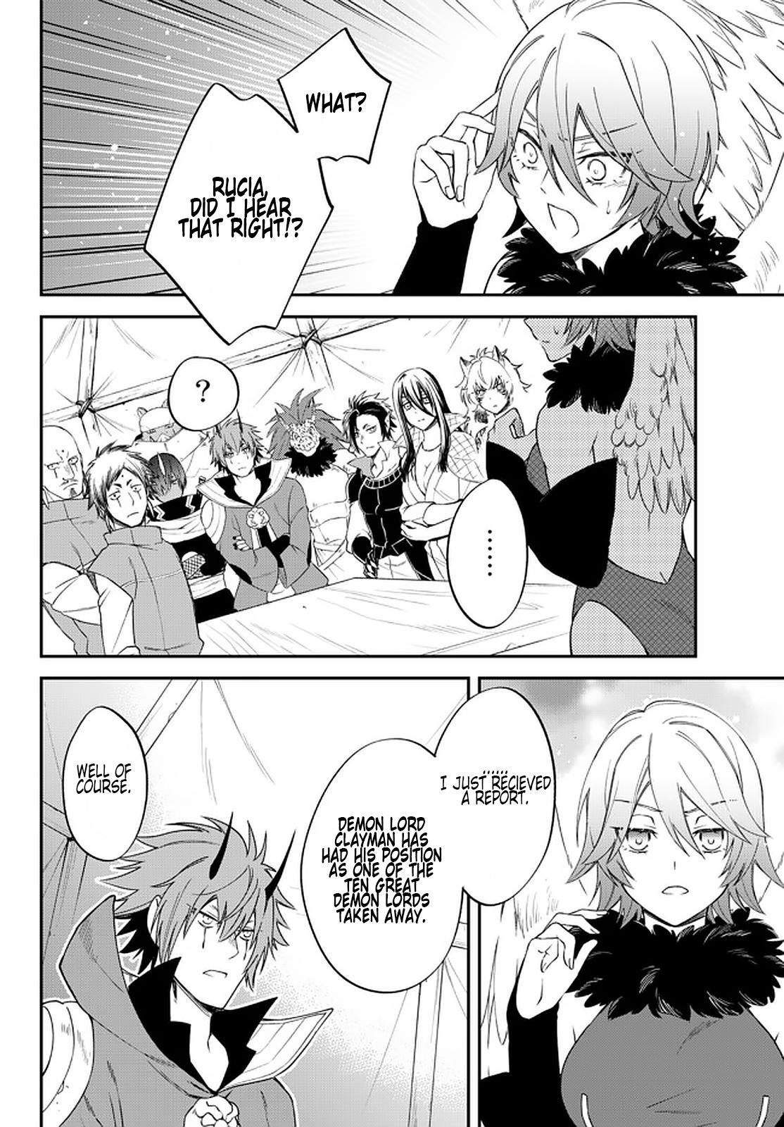 Tensei shitara Slime datta Ken Ibun: Makoku Gurashi no Trinity Chap 40 - Next Chap 41