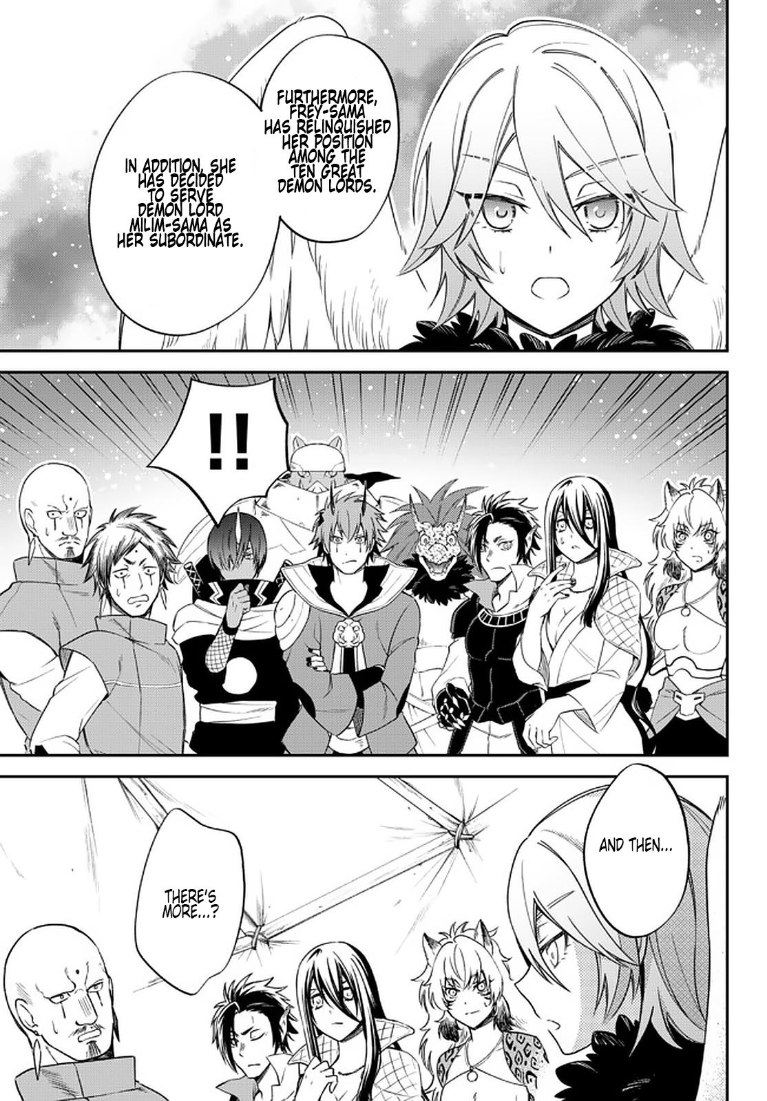 Tensei shitara Slime datta Ken Ibun: Makoku Gurashi no Trinity Chap 40 - Next Chap 41