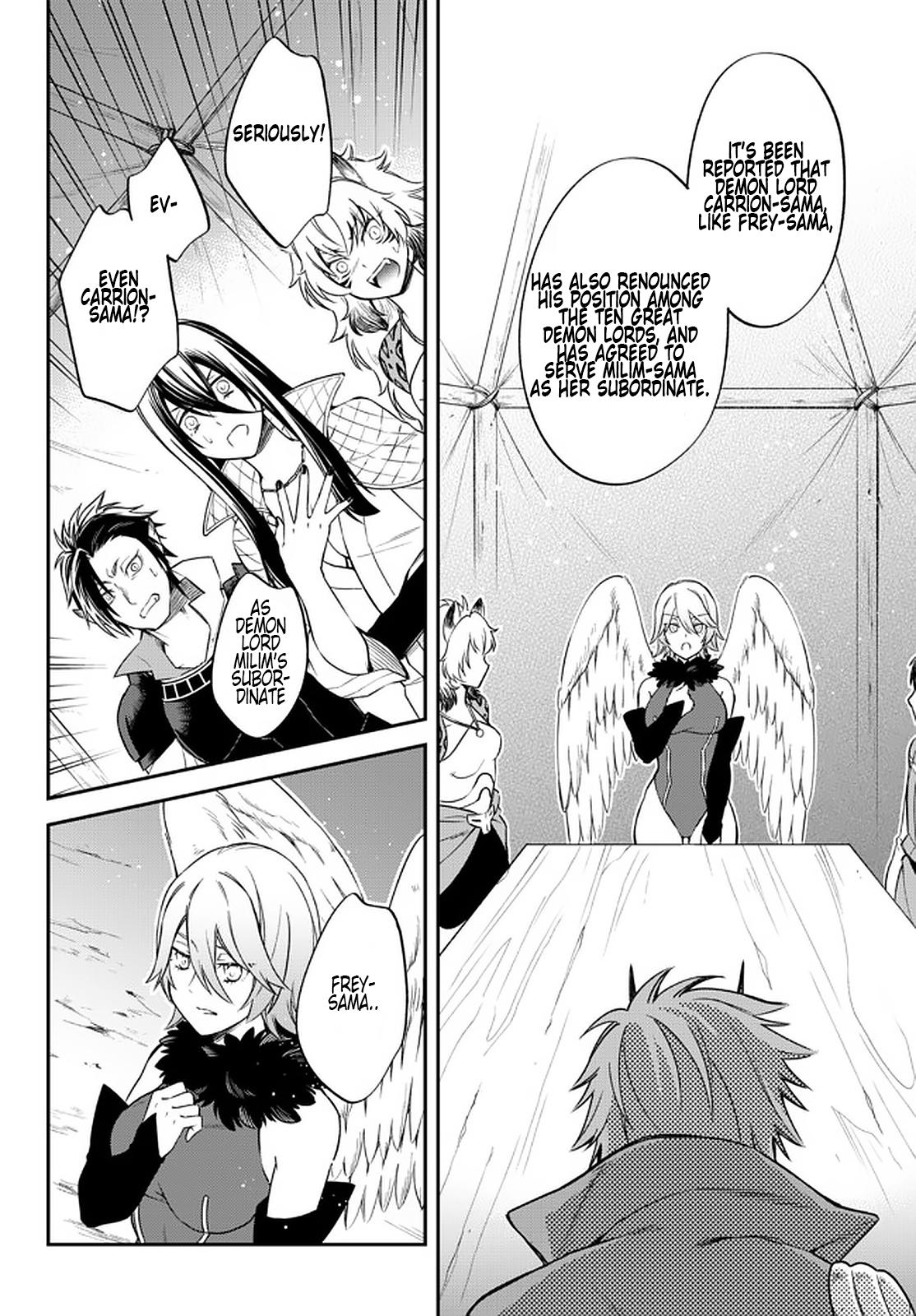 Tensei shitara Slime datta Ken Ibun: Makoku Gurashi no Trinity Chap 40 - Next Chap 41