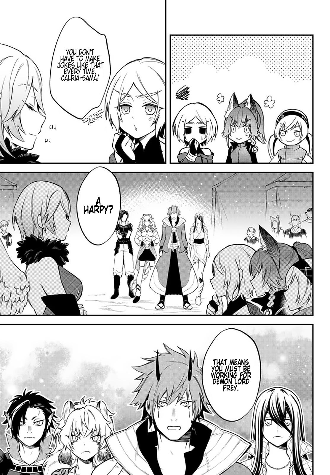 Tensei shitara Slime datta Ken Ibun: Makoku Gurashi no Trinity Chap 40 - Next Chap 41