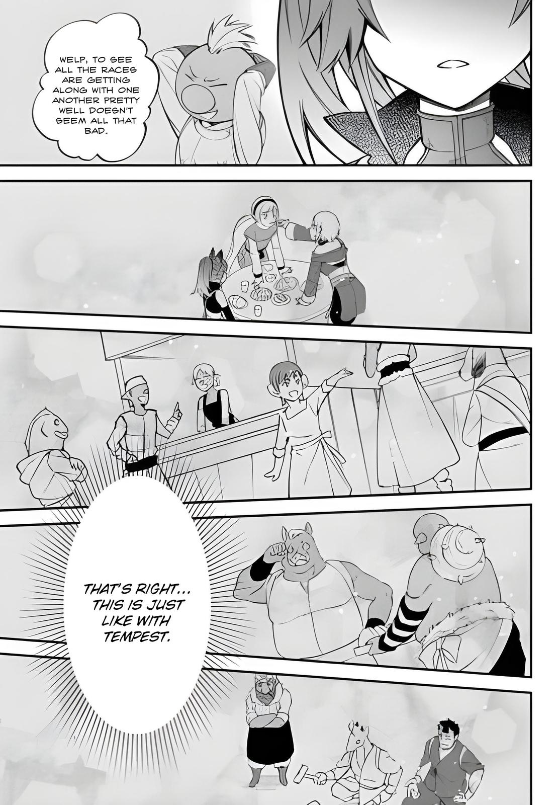 Tensei shitara Slime datta Ken Ibun: Makoku Gurashi no Trinity Chap 41 - Next Chap 42