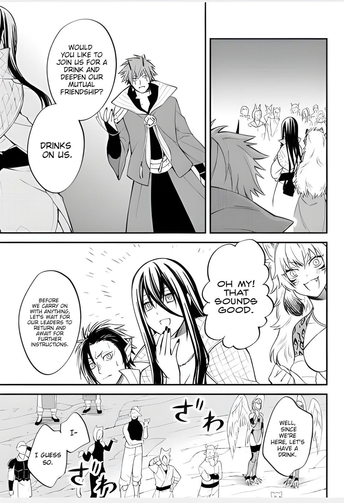 Tensei shitara Slime datta Ken Ibun: Makoku Gurashi no Trinity Chap 41 - Next Chap 42