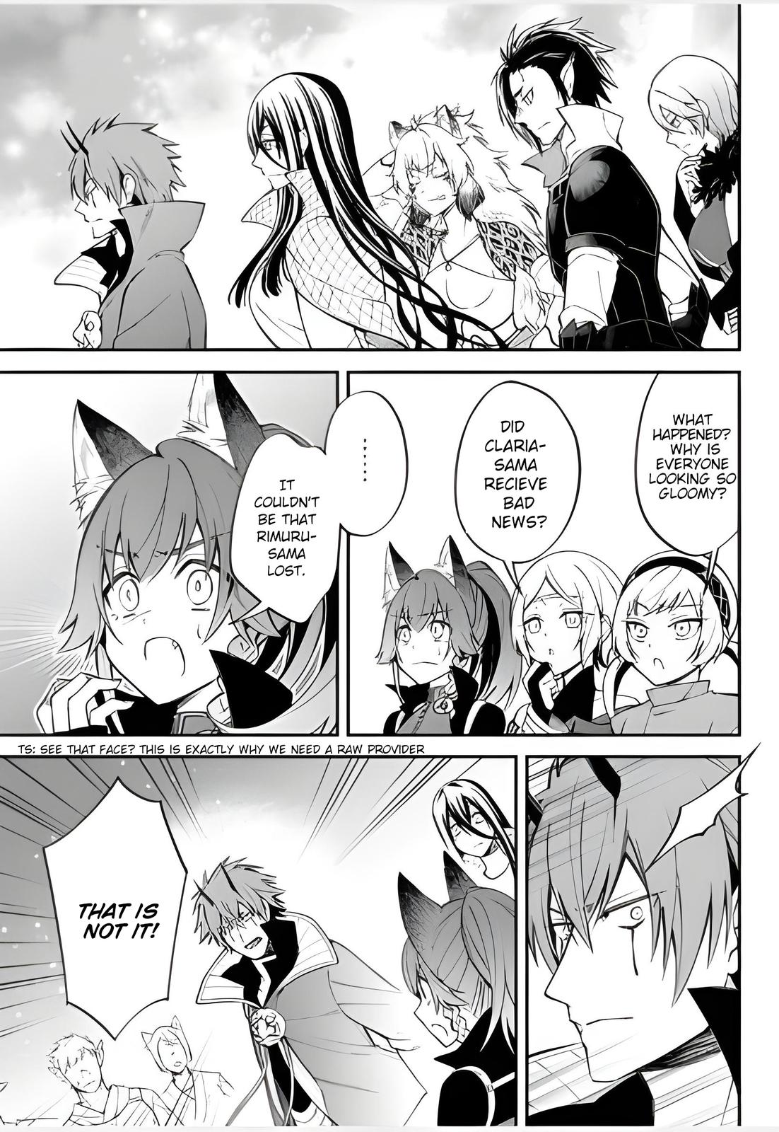 Tensei shitara Slime datta Ken Ibun: Makoku Gurashi no Trinity Chap 41 - Next Chap 42