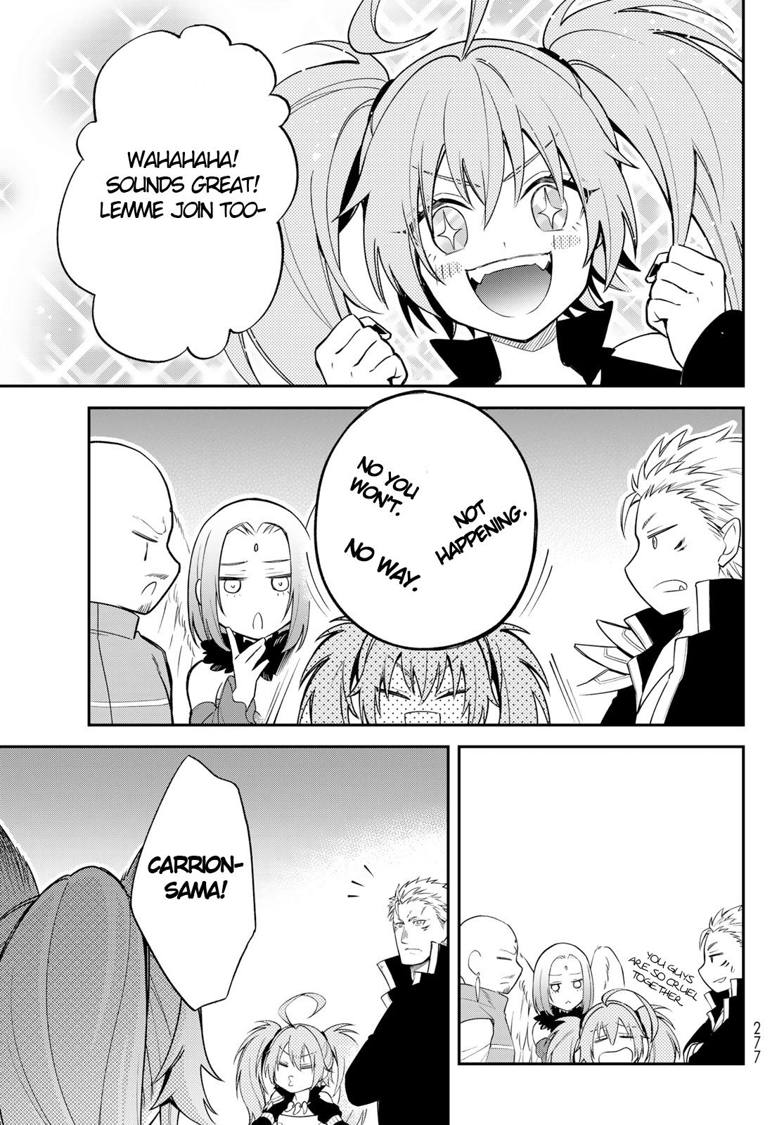 Tensei shitara Slime datta Ken Ibun: Makoku Gurashi no Trinity Chap 42 - Next Chap 43