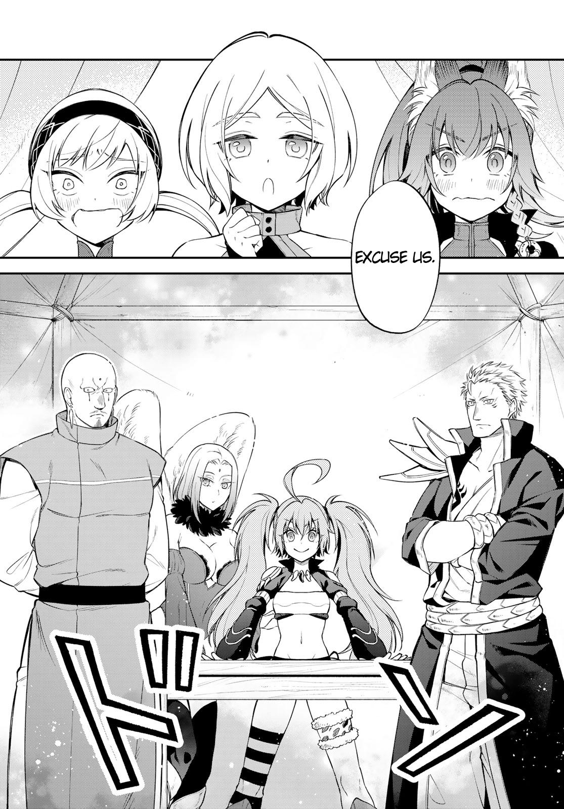 Tensei shitara Slime datta Ken Ibun: Makoku Gurashi no Trinity Chap 42 - Next Chap 43
