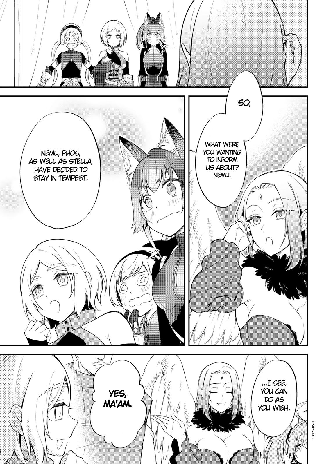 Tensei shitara Slime datta Ken Ibun: Makoku Gurashi no Trinity Chap 42 - Next Chap 43