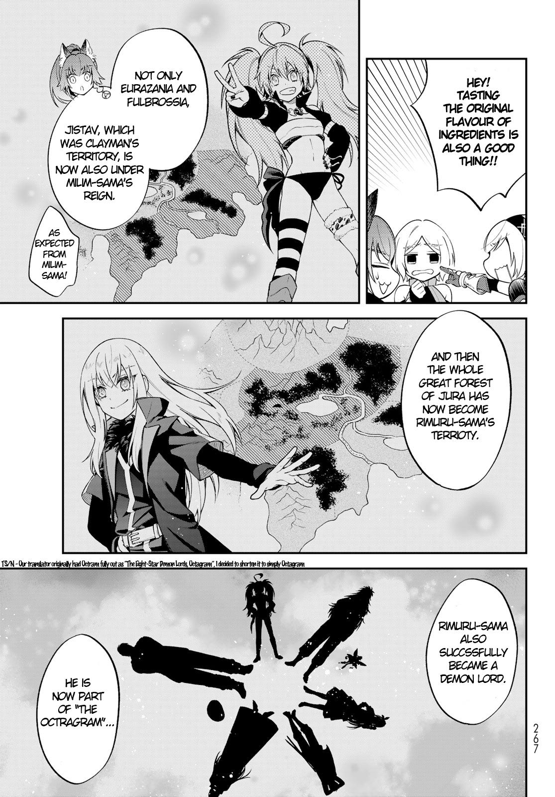Tensei shitara Slime datta Ken Ibun: Makoku Gurashi no Trinity Chap 42 - Next Chap 43
