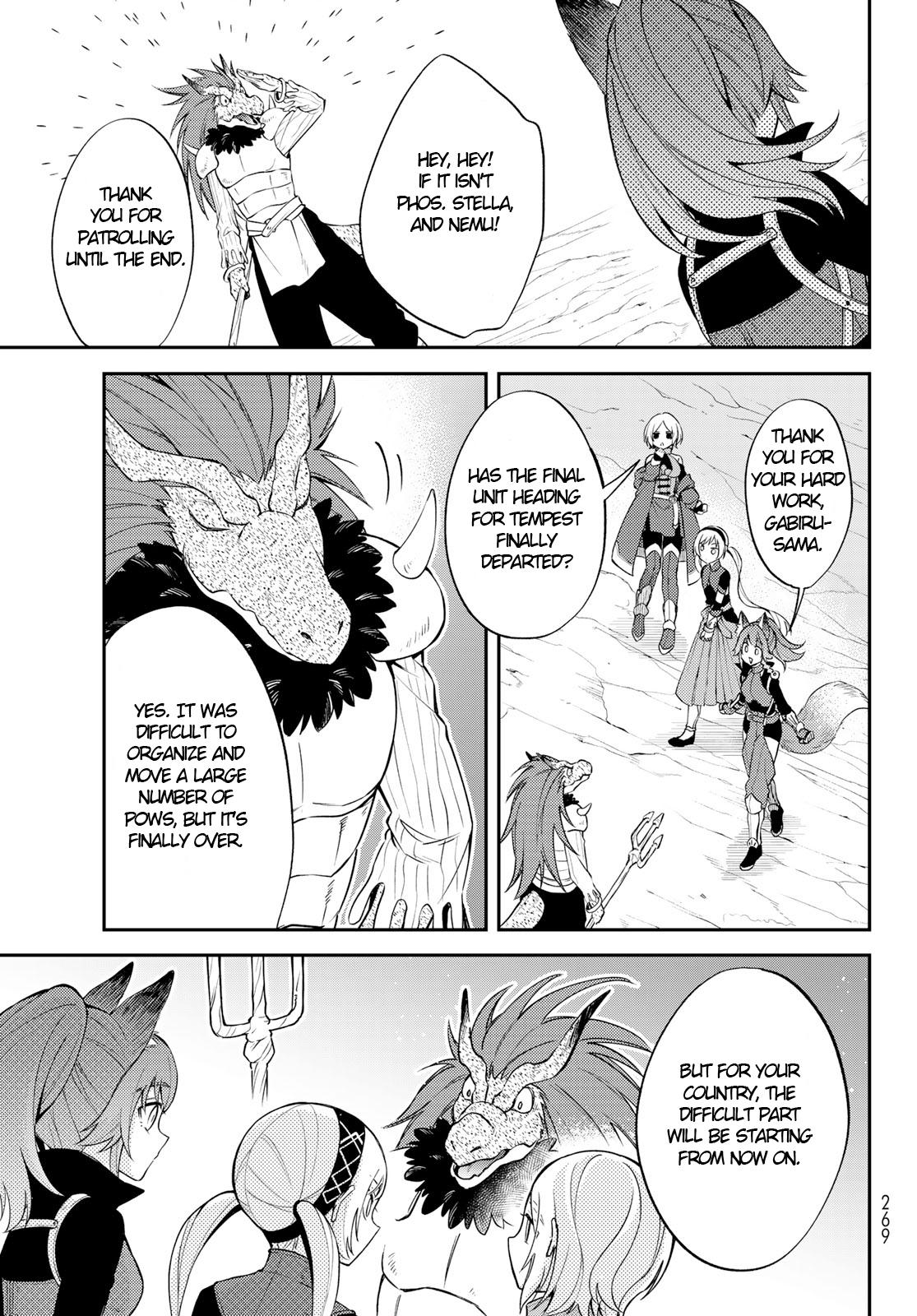 Tensei shitara Slime datta Ken Ibun: Makoku Gurashi no Trinity Chap 42 - Next Chap 43