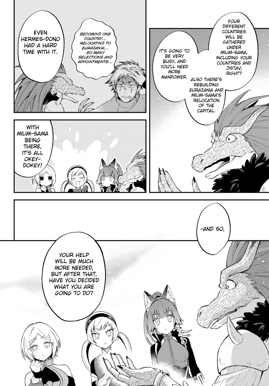 Tensei shitara Slime datta Ken Ibun: Makoku Gurashi no Trinity Chap 42 - Next Chap 43